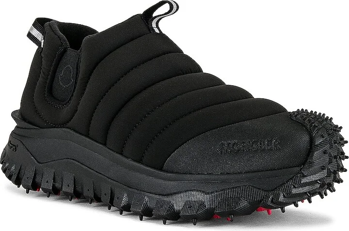 Moncler Trailgrip Apres Low Top Sneaker in Black - Image 2