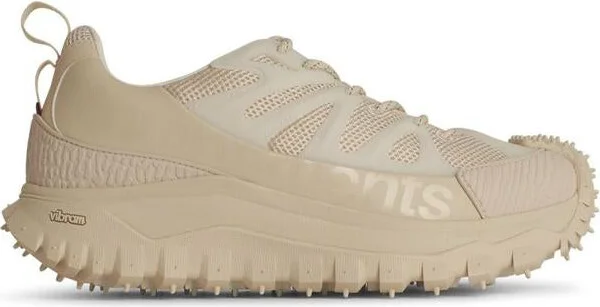Moncler 'Trailgrip' Beige Polyamide Sneakers
