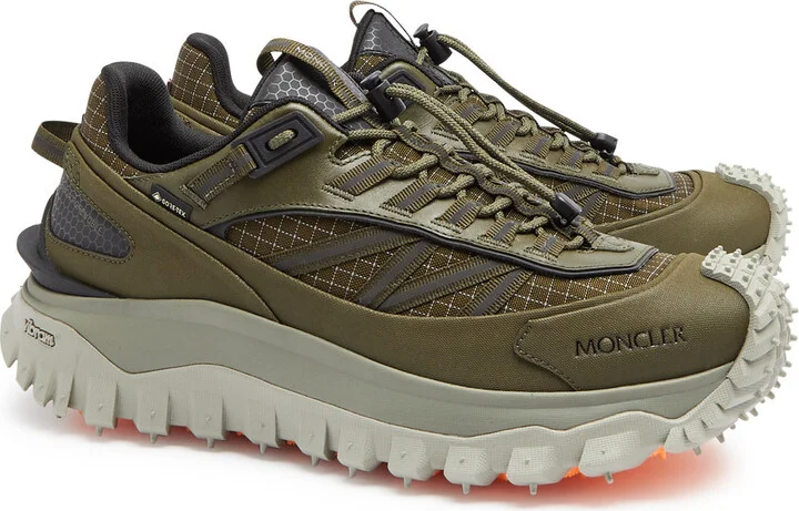 Moncler Trailgrip Gtx Panelled Canvas Sneakers - Image 2