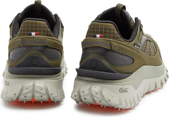 Moncler Trailgrip Gtx Panelled Canvas Sneakers - Image 3
