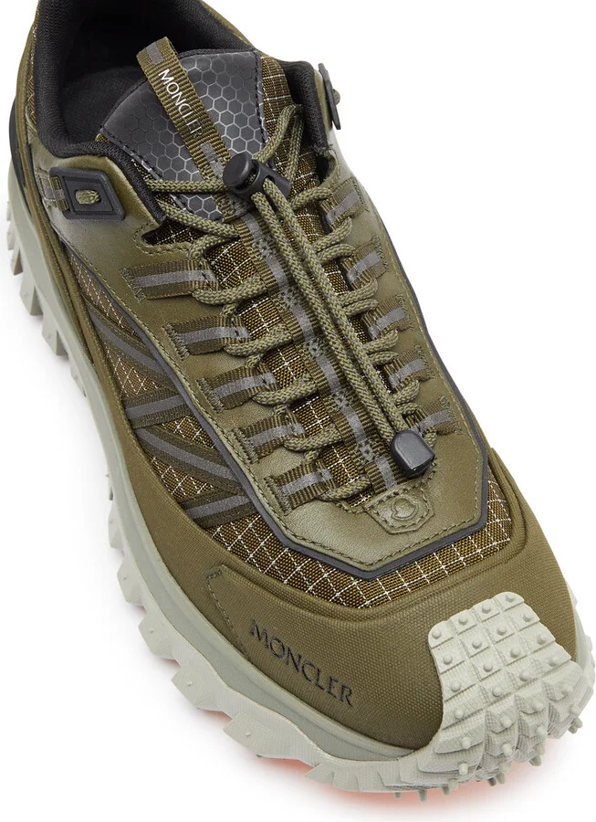 Moncler Trailgrip Gtx Panelled Canvas Sneakers - Image 4