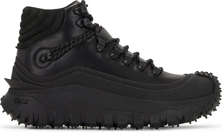 Moncler Trailgrip High GTX High Top Sneakers in Black