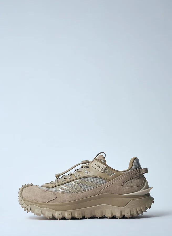 Moncler Trailgrip Low Top Sneakers - Man Sneakers Beige Eu - 44 - Image 4