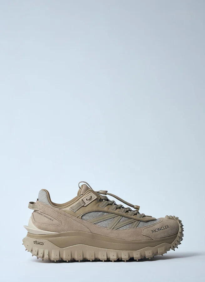 Moncler Trailgrip Low Top Sneakers - Man Sneakers Beige Eu - 44