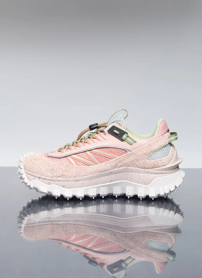 Moncler Trailgrip Low Top Sneakers - Woman Sneakers Pink Eu - 40 - Image 4