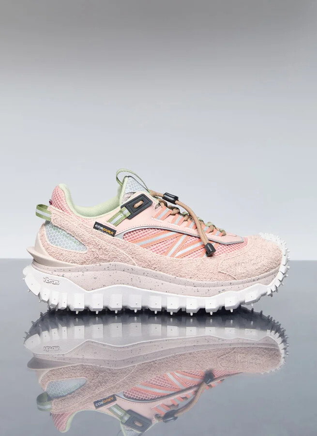 Moncler Trailgrip Low Top Sneakers - Woman Sneakers Pink Eu - 40