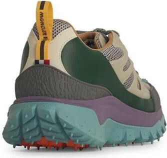 Moncler 'Trailgrip' Multicolor Leather Blend Sneakers - Image 3