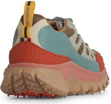 Moncler 'Trailgrip' Multicolor Leather Blend Sneakers - Image 3
