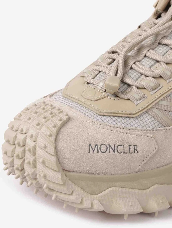 Moncler Trailgrip Suede Sneakers - Image 3