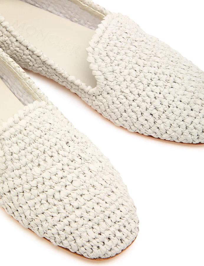 Moncler Weaver Woven Loafers - Image 3
