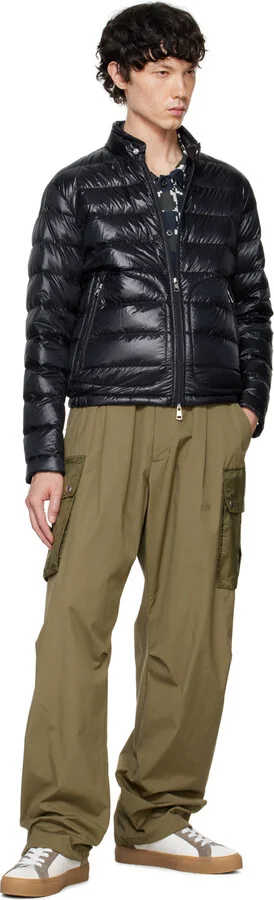 Moncler White & Brown Monaco 2 Sneakers - Image 5