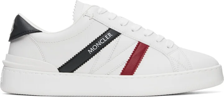 Moncler White Monaco M Sneakers