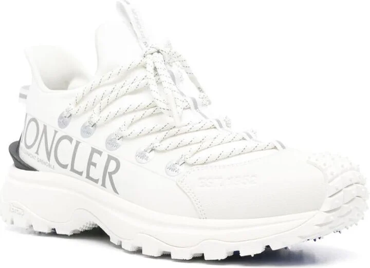 Moncler White Sneakers - Image 4