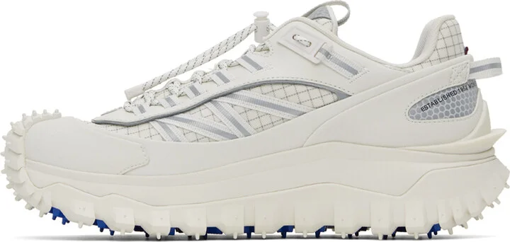 Moncler White Trailgrip GTX Sneakers - Image 3