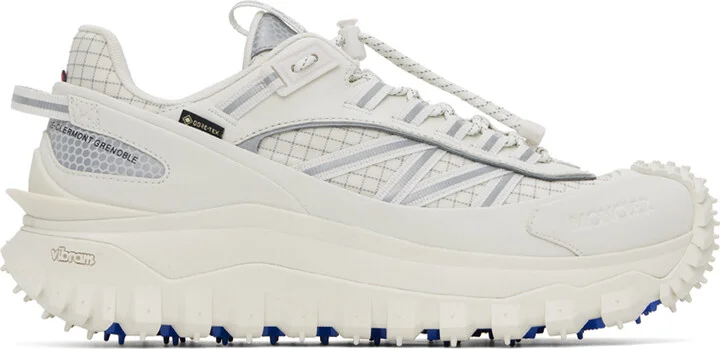Moncler White Trailgrip GTX Sneakers