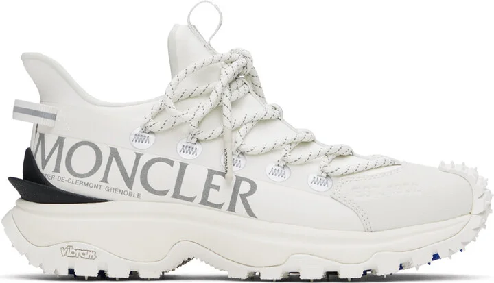 Moncler White Trailgrip Lite 2 Sneakers
