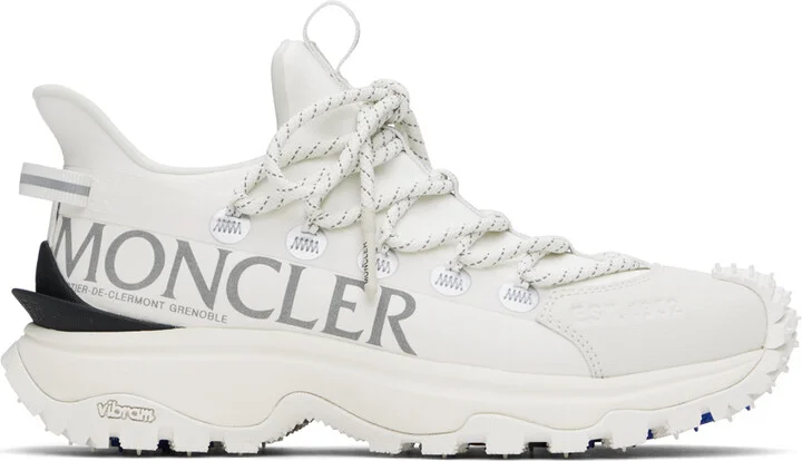 Moncler White Trailgrip Lite 2 Sneakers