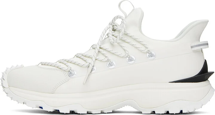 Moncler White Trailgrip Lite2 Sneakers - Image 3