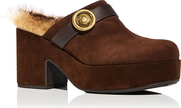 Moncler Women's Amalia Platform Clogs