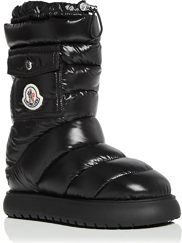 Moncler Women's Gaia Logo Pocket Down Snow Boots