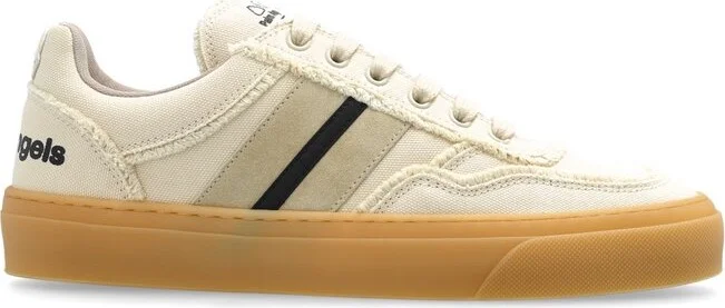 Moncler X Palm Angels Striped Low-Top Sneakers