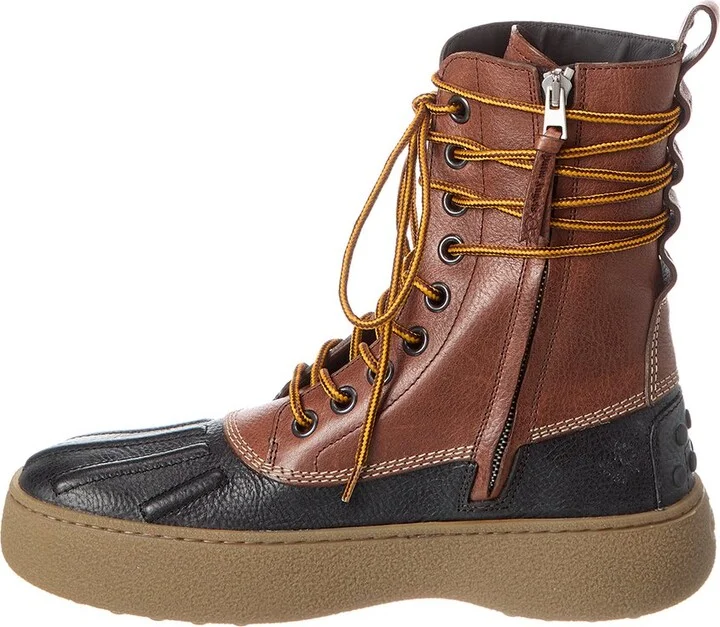 Moncler X Tod’S X Palm Angels Leather Boot - Image 2