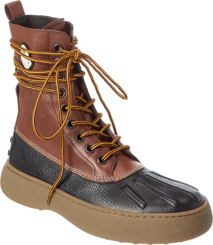 Moncler x TOD’s x Palm Angels Leather Boot