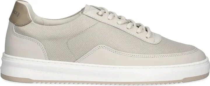 Mondo Squash textured low-top sneakers