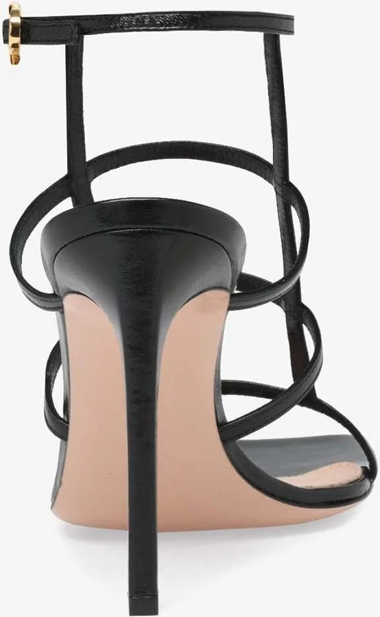 Mondry 95 Caged Leather Sandals - Image 2