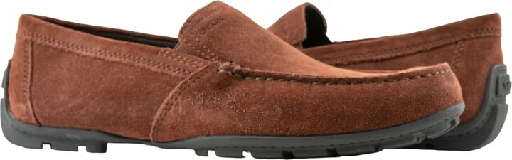 Moner Suede Mocassin Loafer Rust Men's Casual Shoes U1144V-00022-C6037