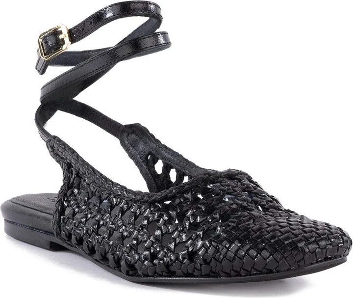 Monet Leather Flat