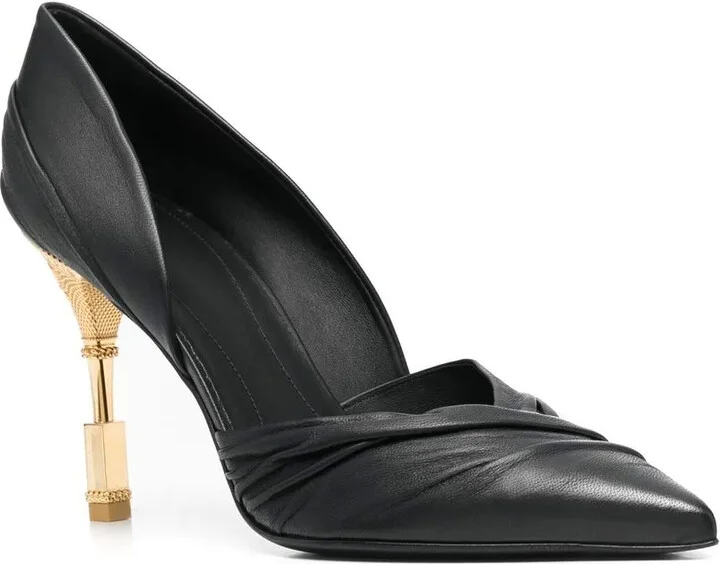 Moneta 100mm leather pumps - Image 2