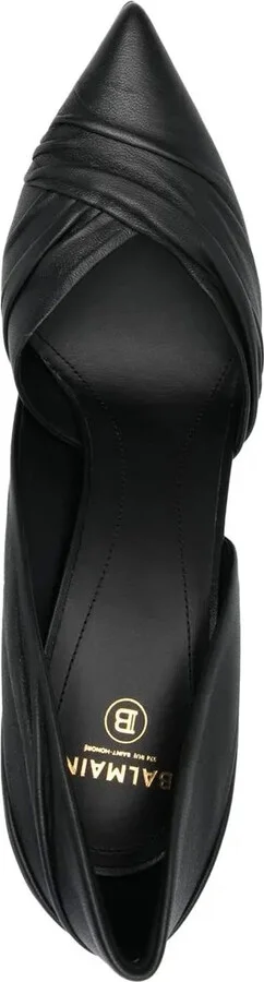 Moneta 100mm leather pumps - Image 4