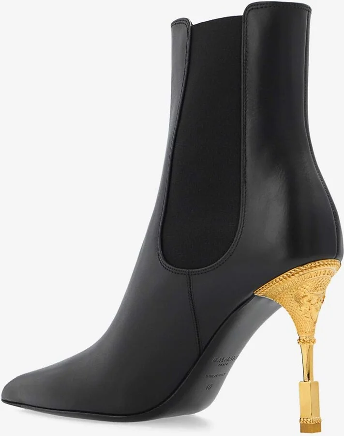 Moneta 95 Leather Ankle Boots - Image 2