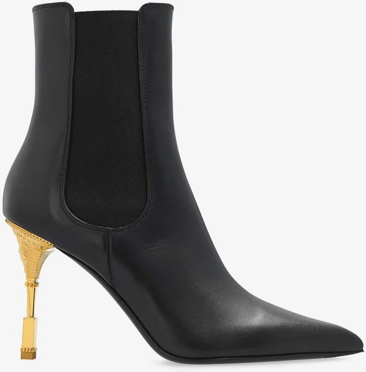 Moneta 95 Leather Ankle Boots