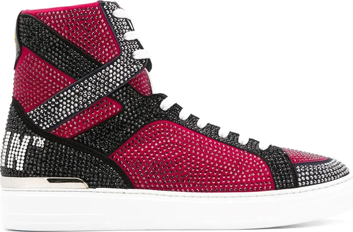 Money Beast high-top sneakers
