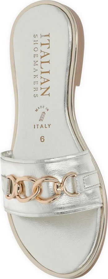 Monik Chain Flat Slide Sandal - Image 5