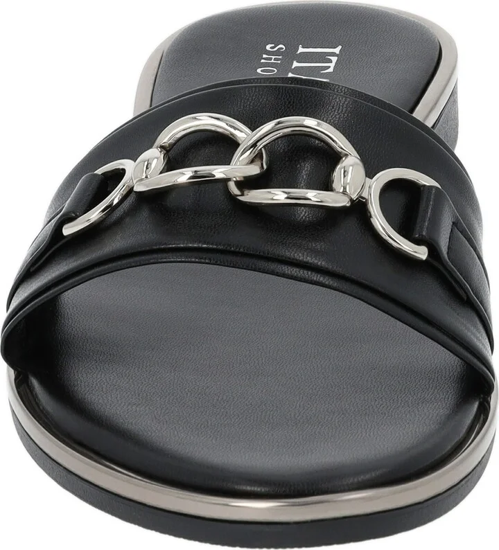 Monik Chain Flat Slide Sandal - Image 9