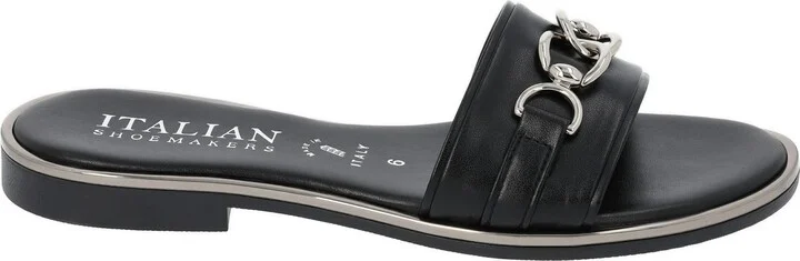 Monik Chain Flat Slide Sandal - Image 11
