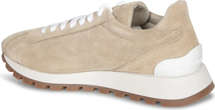 Monile Beige Suede Sneakers - Image 3