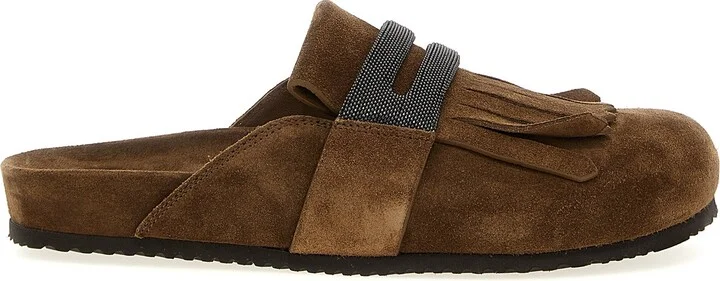Monile Sabots Flat Shoes