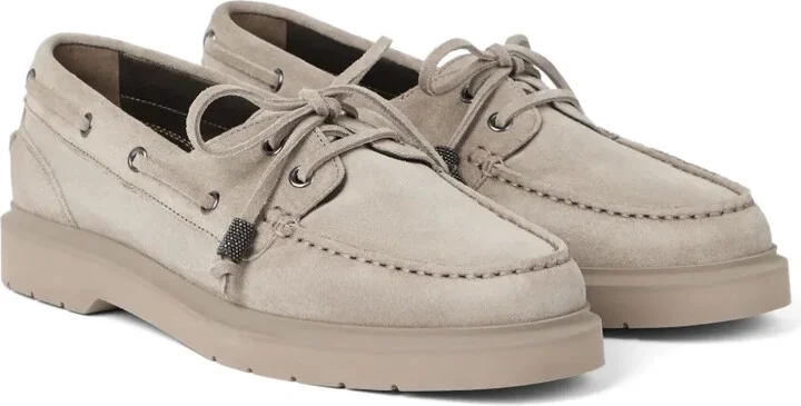 Monili-chain Boat shoes - Image 2