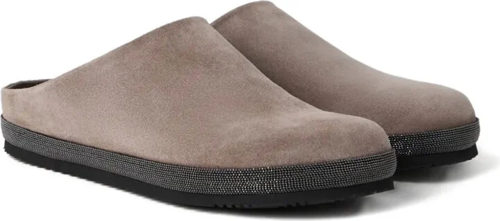 Monili chain-detail flat mules - Image 2