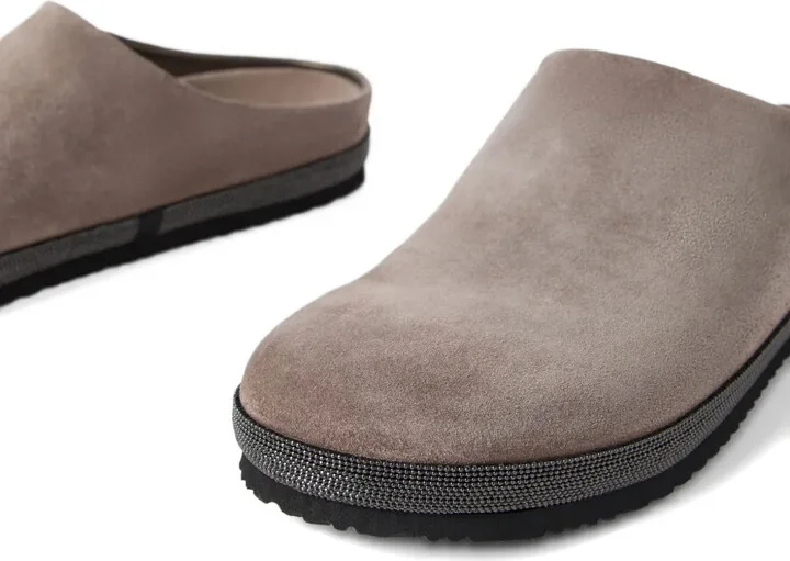 Monili chain-detail flat mules - Image 4