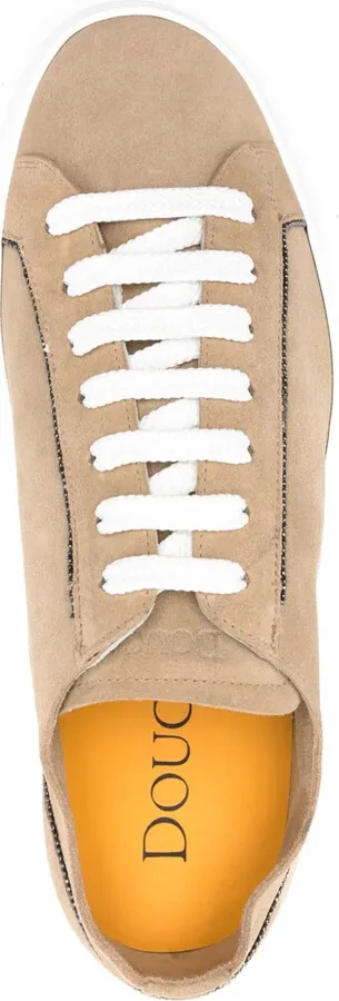 Monili chain-detail suede sneakers - Image 4