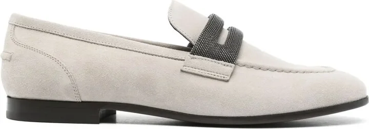 Monili-chain loafers