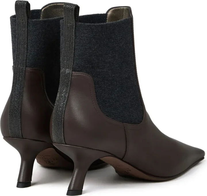 Monili detail Chelsea boots - Image 3