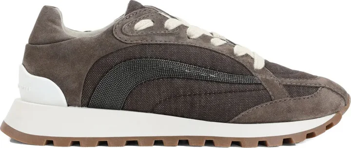 Monili-detail sneakers