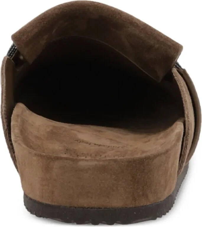 Monili-embellished loafer mules - Image 3