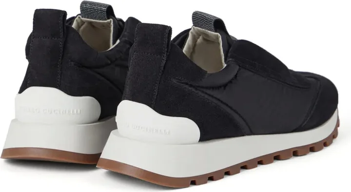 Monili-Embellished Slip-On Sneakers - Image 3